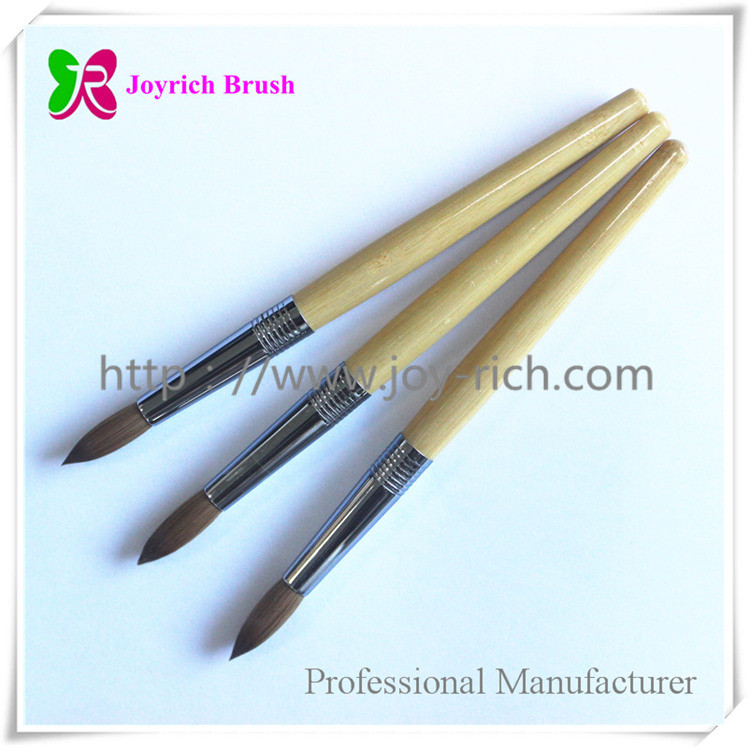 JRA11--Bamboo handle with kolinsky hair acrylic nail brush