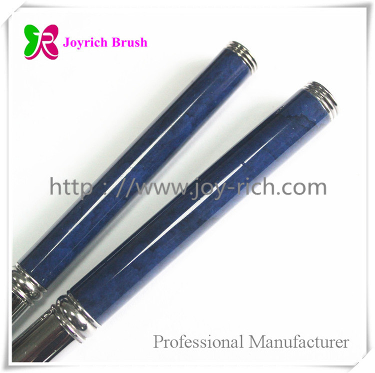 JRA17--Dark blue metal handle kolinsky hair acrylic nail brush
