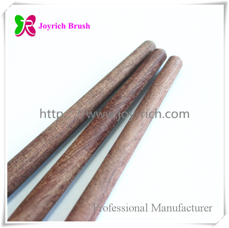 JRA53--Wooden handle kolinsky hair oval acrylic nail brush