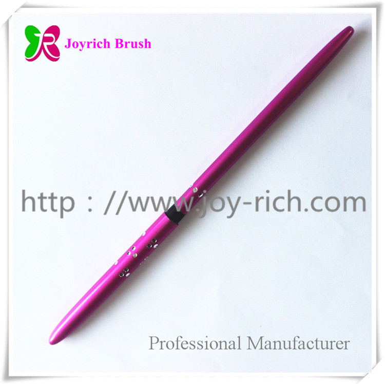 JRS6--Purple metal handle kolinsky hair 3D nail brush