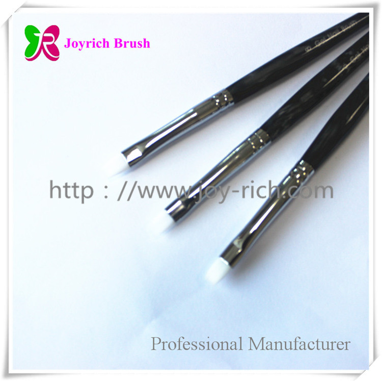 JRG13--Black acrylic handle gel nail brush