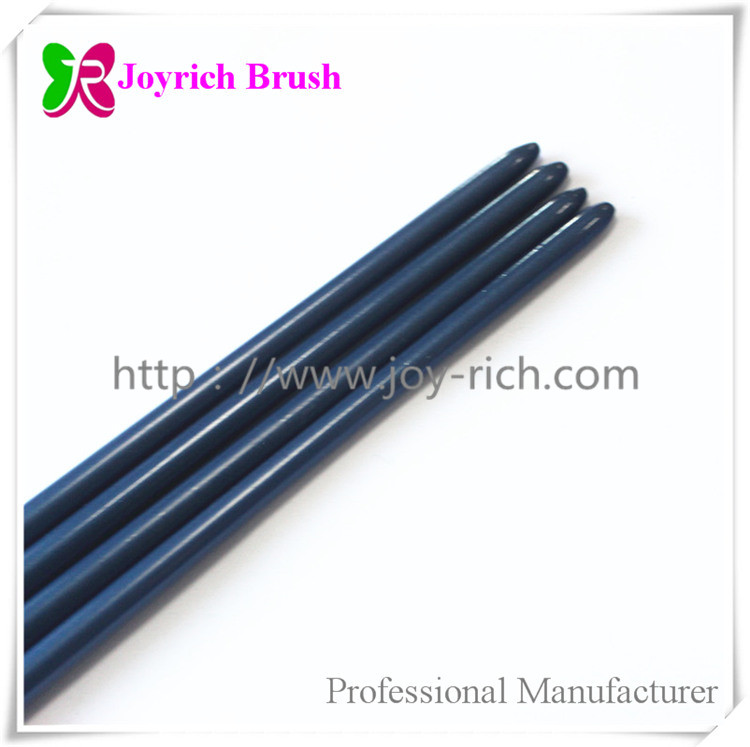 JRN4BL--Blue wooden handle nail art brush