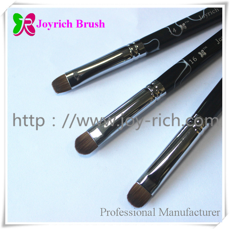 JRF4--Black acrylic handle french nail brush