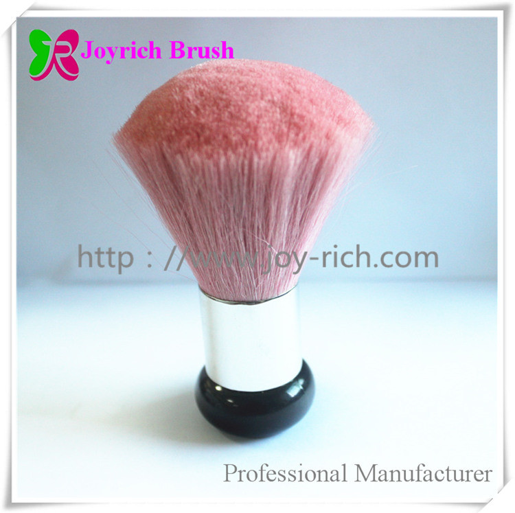 JRDU01--Pink goat hair nail dust brush