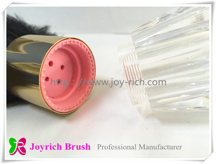 JRDU03--Black synthetic hair nail dust brush